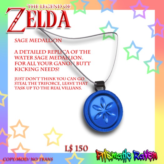 [PR] Water Medallion Necklace