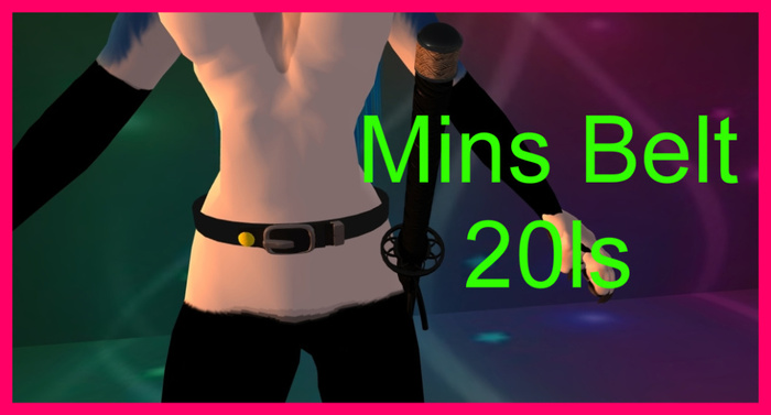 mins belt(boxed)