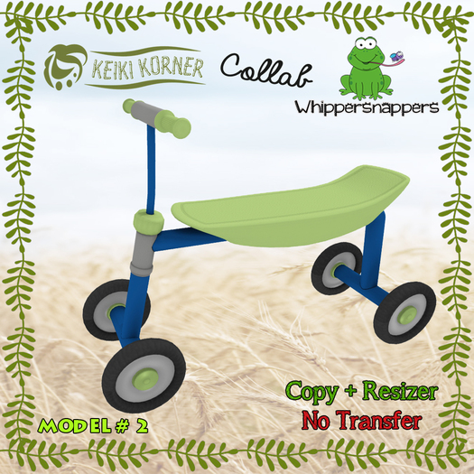 ! Whippersnappers ! - Baby's 1st push scooter - Model 2