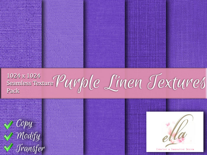Purple Linen Textures