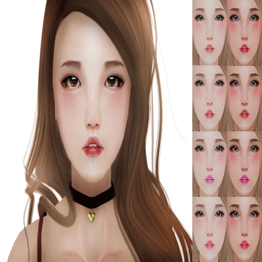 *(OO)*YUKI_Luna Mesh Head (Full Pack)