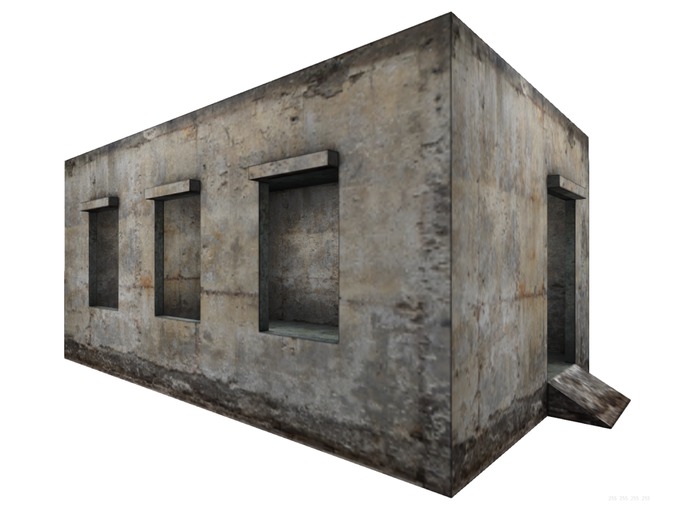 [S]Mesh Ruined House FULLPERM (boxed)