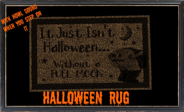full moon rug with sound