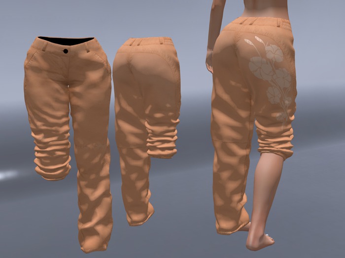 Cuddle Up - Kara Pants - Apricot