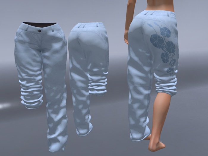 Cuddle Up - Kara Pants - Blue