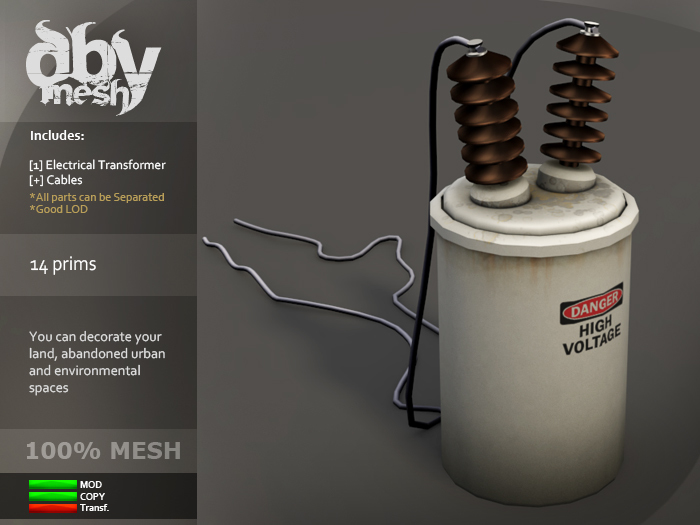 High Voltage Transformer [DBy]