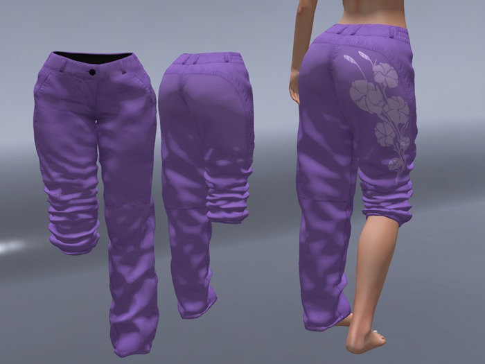 Cuddle Up - Kara Pants - Purple