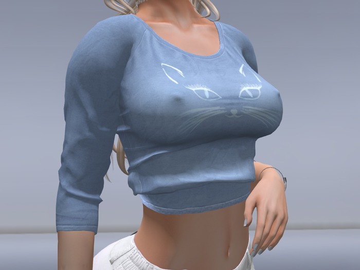 Cuddle Up - Kara Top - Blue
