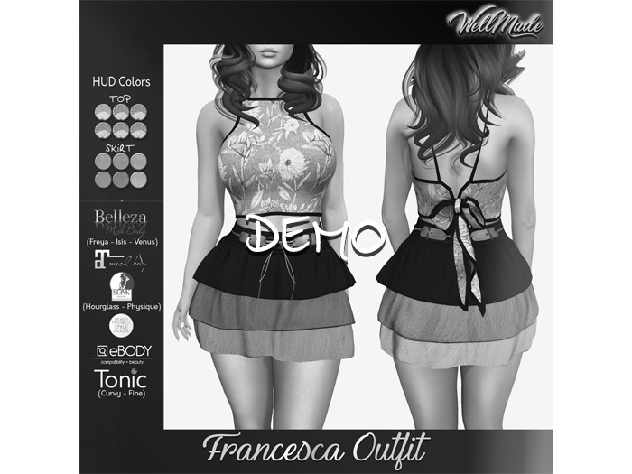 [WellMade] Francesca Outfit DEMO