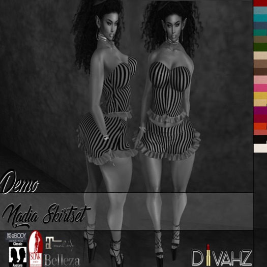 !DC! Nadia SkirtSet (Mesh) DEMO