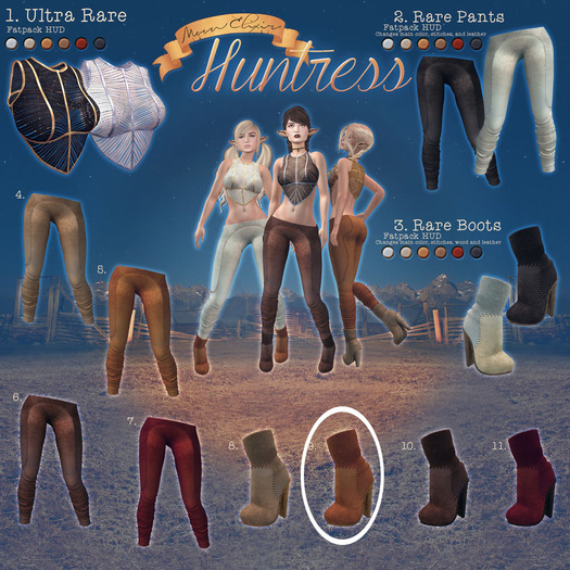 Moon Elixir - Huntress - 9 - Chestnut Boots