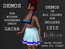 .:S.C:. Midgar Suspender Dress - DEMOS - Belleza Isis