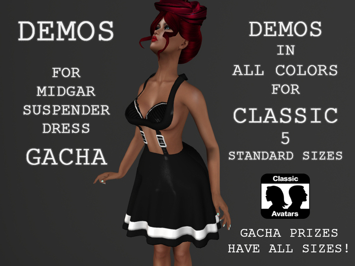 .:S.C:. Midgar Suspender Dress - DEMOS - Classics (Boxed)