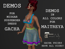 .:S.C:. Midgar Suspender Dress - DEMOS - Maitreya
