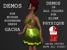 .:S.C:. Midgar Suspender Dress - DEMOS - Slink Physique