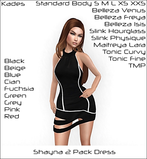 Kades -Shayna Dress PACK 2