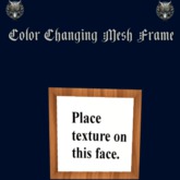 <DWD> Color changing mesh frame