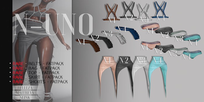 N-Uno - Aisha Belts // FATPACK RARE