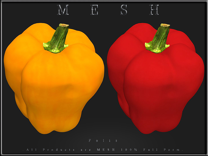 [Feliz] Bell pepper - Micro and Regular Mesh - Full Perm -