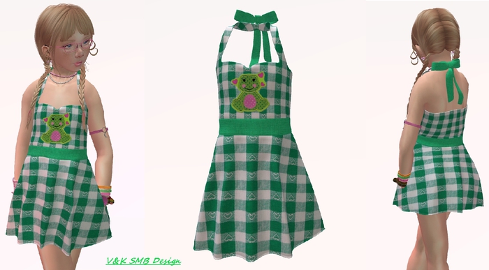 V&K SMB Design Avil/SMB Denise Dress green