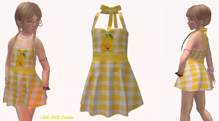 V&K SMB Design Avil/SMB Denise Dress yellow