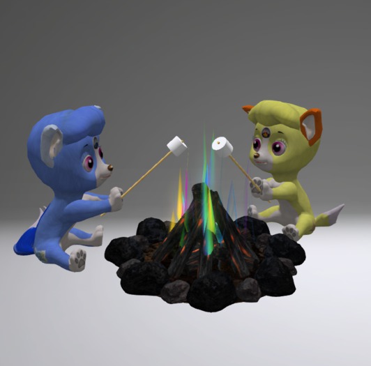 Kitsune Fireplace DECO