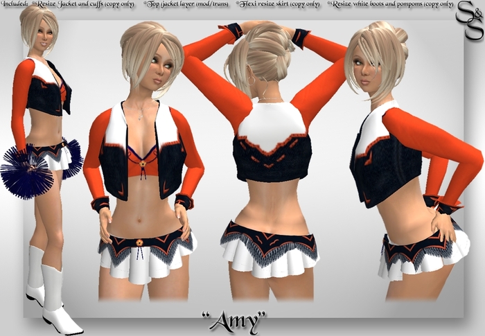 S&S "Amy" Cheerleader Uniform