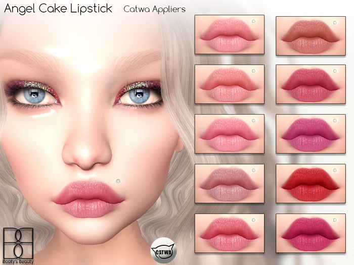 *Booty's Beauty* Catwa Lipstick ~ Angel Cake