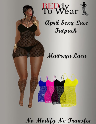 RTW APRIL SEXY LACE MAITREYA LARA FATPACK 1