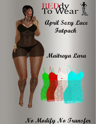 RTW APRIL SEXY LACE MAITREYA LARA FATPACK 2