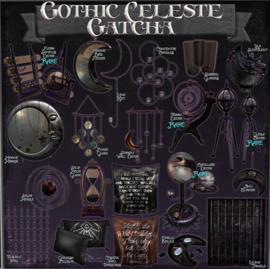 :[P]:- Gothic Celeste:// Globa Decor RARE
