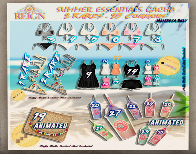 REIGN.- SUMMERTIME HAPPINESS SANDALS (MAITREYA)- #2 RARE