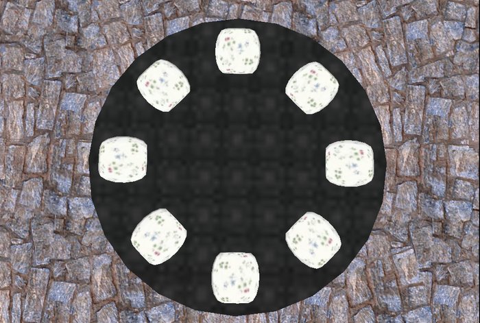Retexturable 8 Avatar Rug