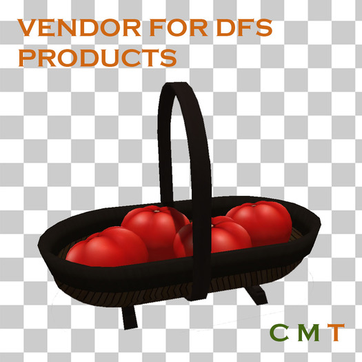 Tomato Basket Vendor Texture