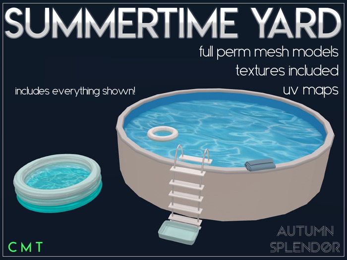 ::AS:: Full Perm Summertime Backyard Set