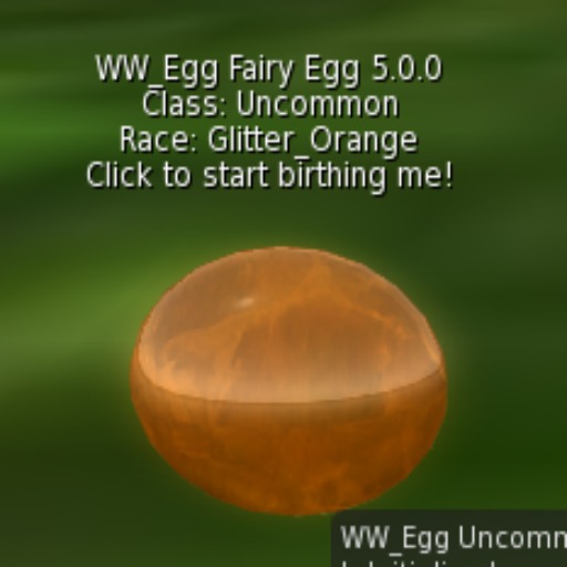 WW_Egg Uncommon Glitter_Orange Fairy 5.0.0