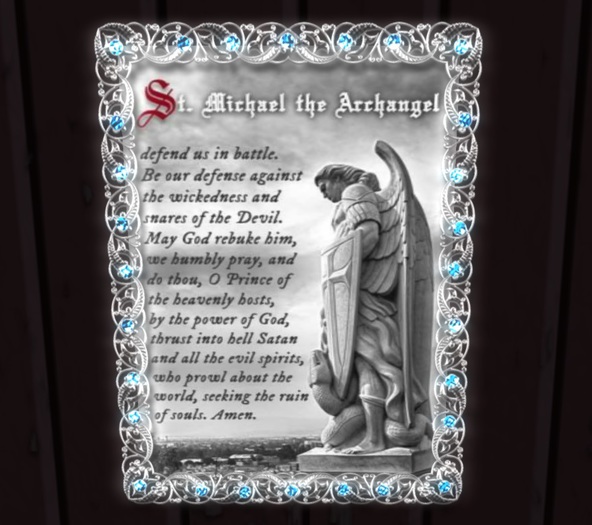 Saint Michael Archangel Prayer Picture