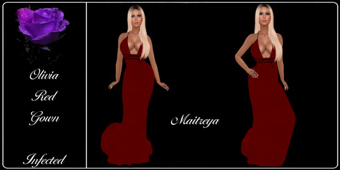 >>inFECTed<< - Olivia Red Gown Maitreya