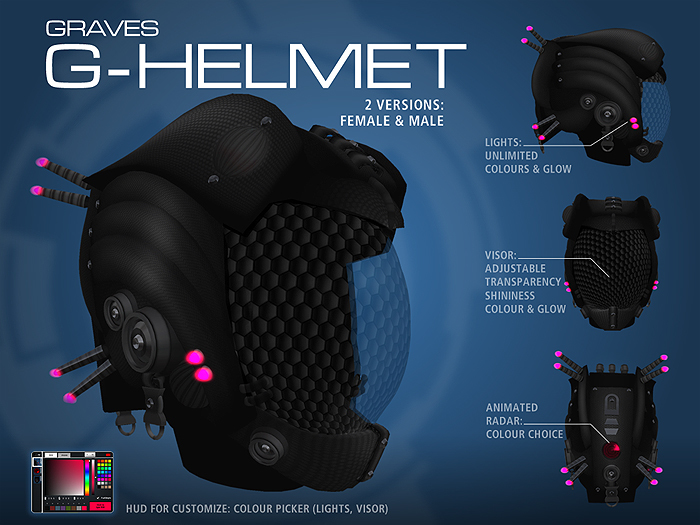 GRAVES G-Helmet (female & male set)
