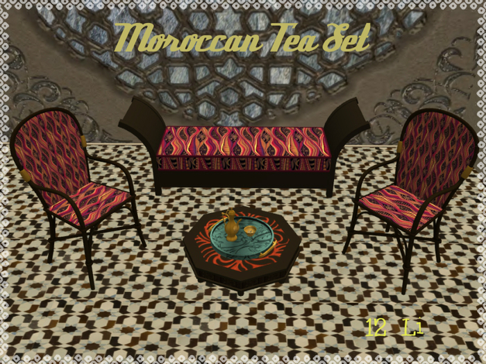 [Good Fairy] - Moroccan Tea Set (copy)