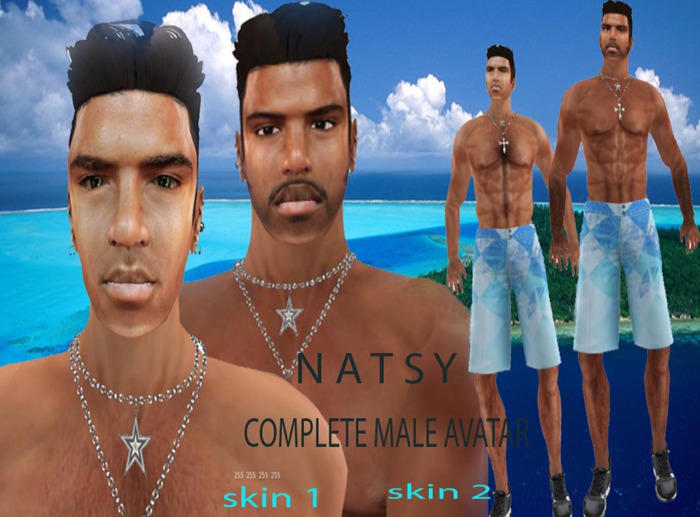 Natsy complete avatar - beach mood STANDART BODY