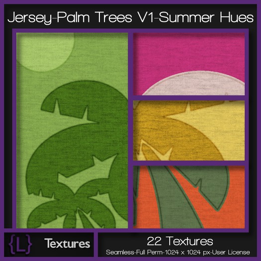 {L} Jersey-Palm Trees V1-Summer Hues