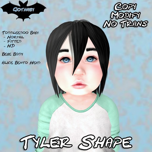 Gothaby - Tyler Unisex Shape (Boxed)