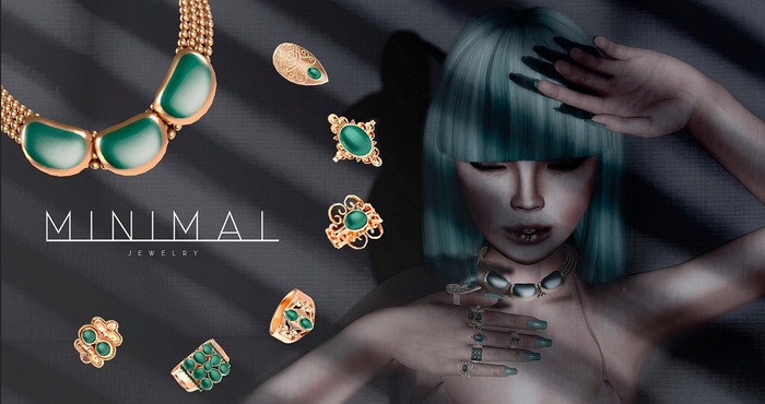 MINIMAL - Ysera Ring *2* -Gold-