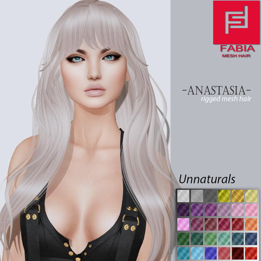 -FABIA- Mesh Hair  <Anastasia> Unnaturals Tones