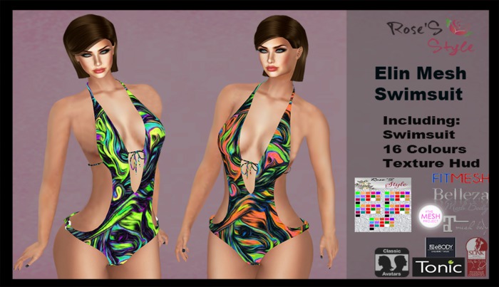 ROSE'S STYLE Elin Swimsuit 
