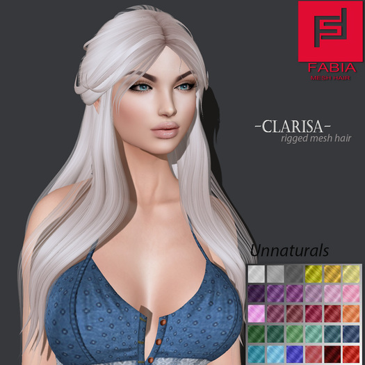 -FABIA- Mesh Hair  < Clarisa>Unnaturals Tones