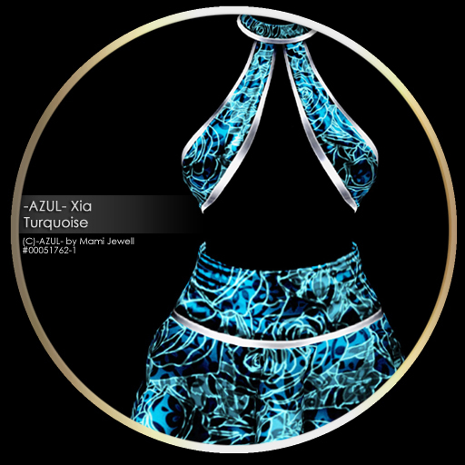 -AZUL- Xia /Turquoise