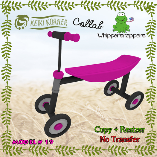 ! Whippersnappers ! - Baby's 1st push scooter - Model 19