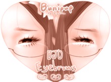 [{Bp}] BJD Brows { Catwa / Omega } {DEMO}